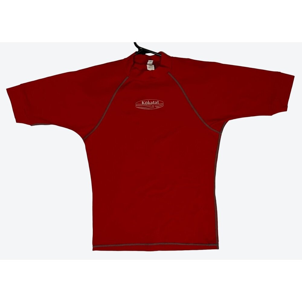 Kokatat Women's Medium 3/4 Sleeve Red Polypropylene Kayak Wet Shirt